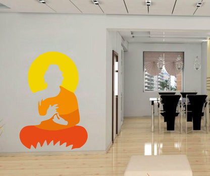 Homexa Decor | God of Buddha Design Wall Sticker (Size 40 x 56 cm)