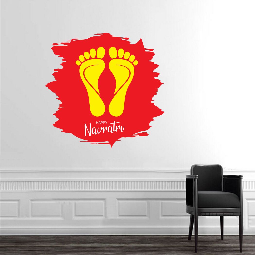 Homexa Decor | Beautiful Festivals Design Wall Sticker (Size 55 x 53 cm)