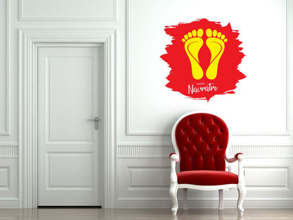 Homexa Decor | Beautiful Festivals Design Wall Sticker (Size 55 x 53 cm)