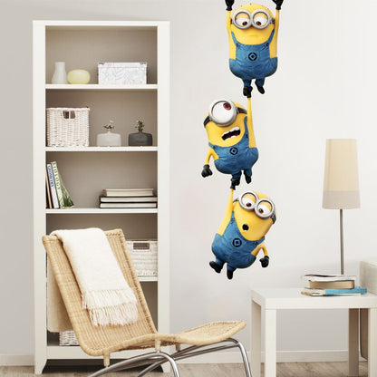 Homexa Decor | Hanging Catroon Design Wall Sticker (Size 109 x 32 cm)