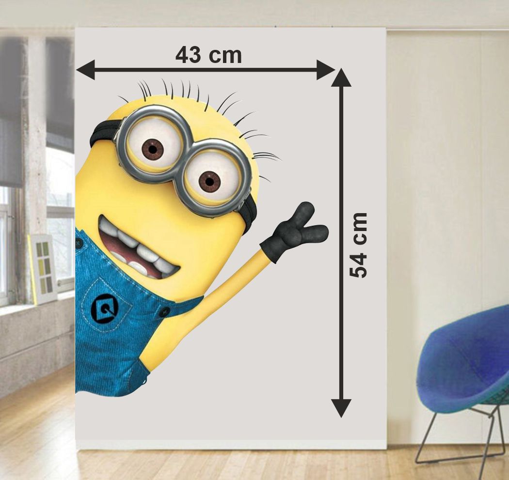 Homexa Decor | Beautiful Cartoon Design Wall Sticker (Size 43 x 54 cm)