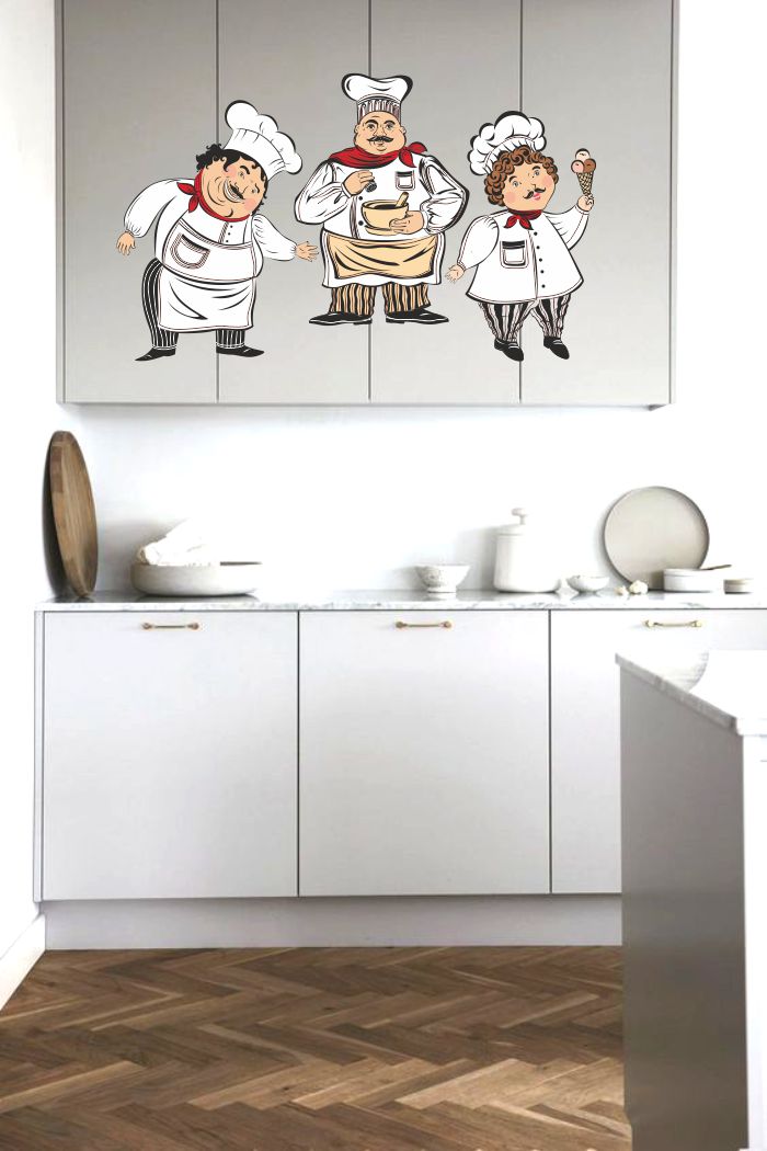 Homexa Decor | Kitchen Design Kitchen Sticker (Size 57 x 34 cm)