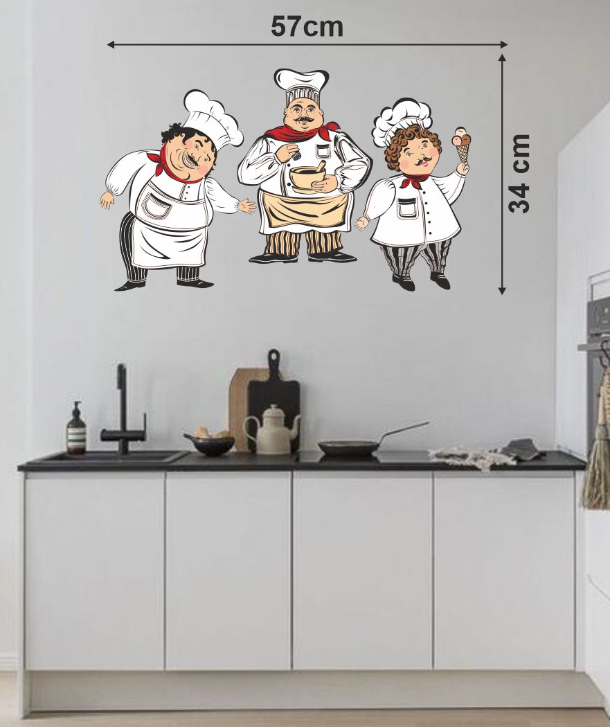 Homexa Decor | Kitchen Design Kitchen Sticker (Size 57 x 34 cm)