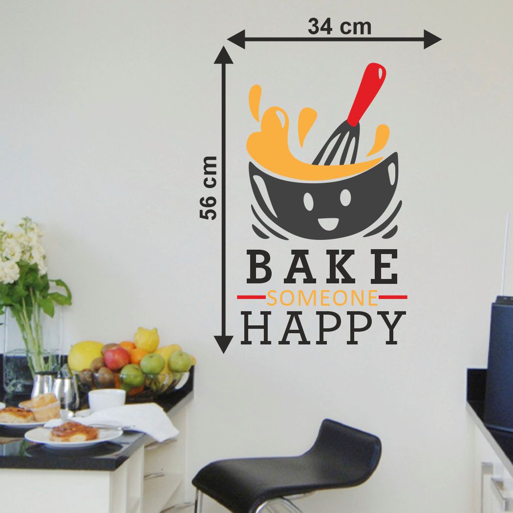 Homexa Decor | Cooking Design Kitchen Sticker (Size 34 x 56 cm)