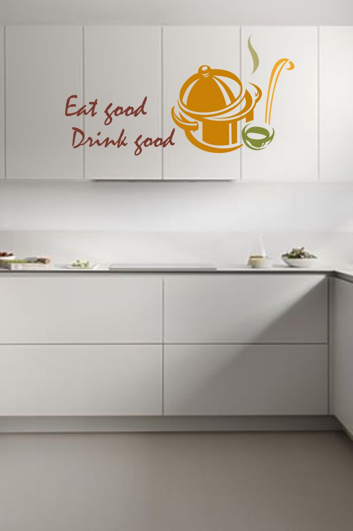 Homexa Decor | Cooking Collection Design Kitchen Sticker (Size 101 x 54 cm)