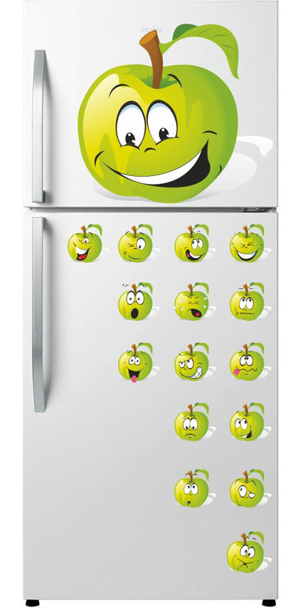 Homexa Decor | Fruit Design Fridge Sticker (Size 25 x 67 cm)