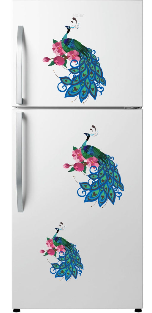 Homexa Decor | Beautiful Peacock Design Wall Sticker (Size 58 x 42 cm)