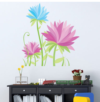 Homexa Decor | Flower Design Wall Sticker (Size 52 x 56 cm)