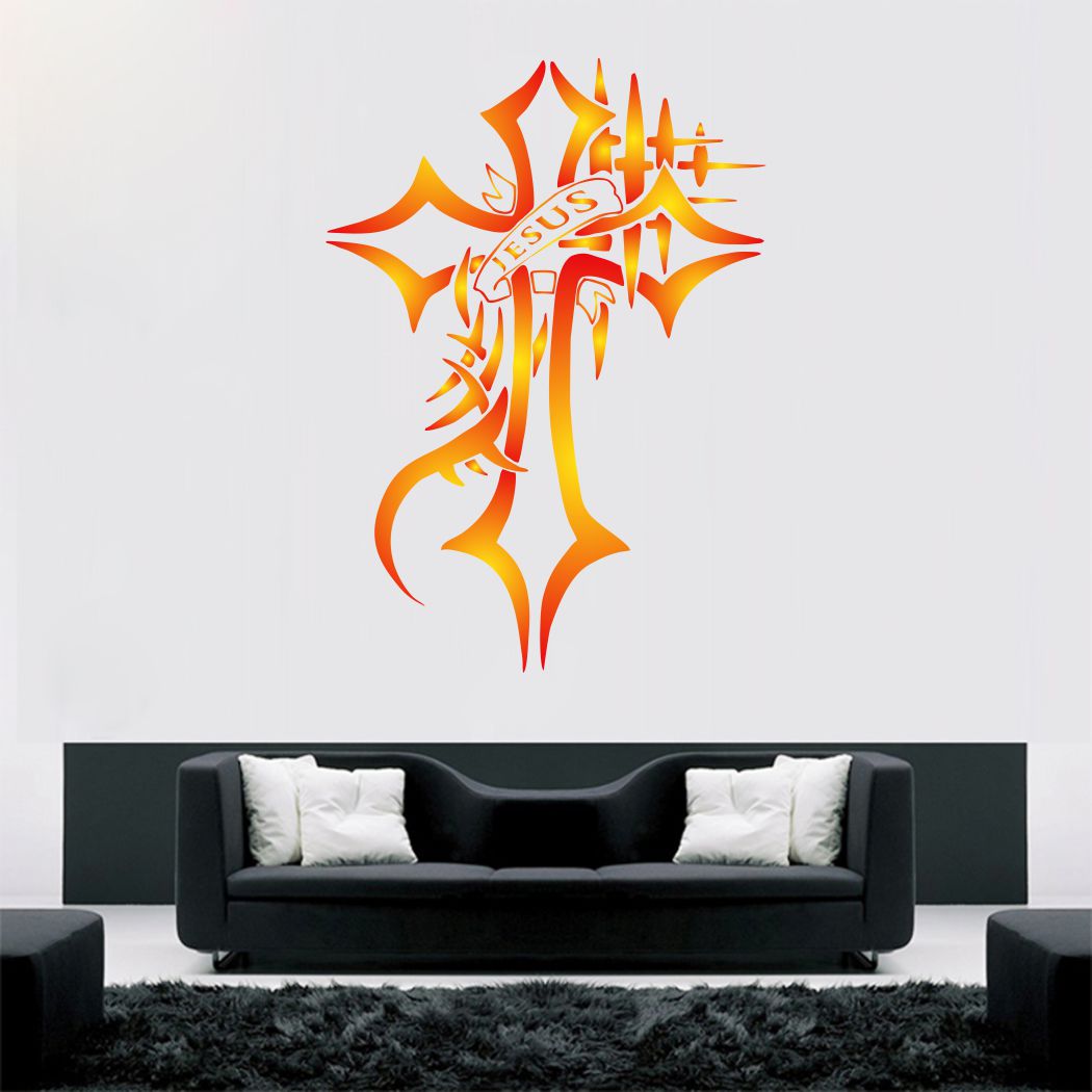 Homexa Decor | Jessus Design Wall Sticker (Size 41 x 56 cm)