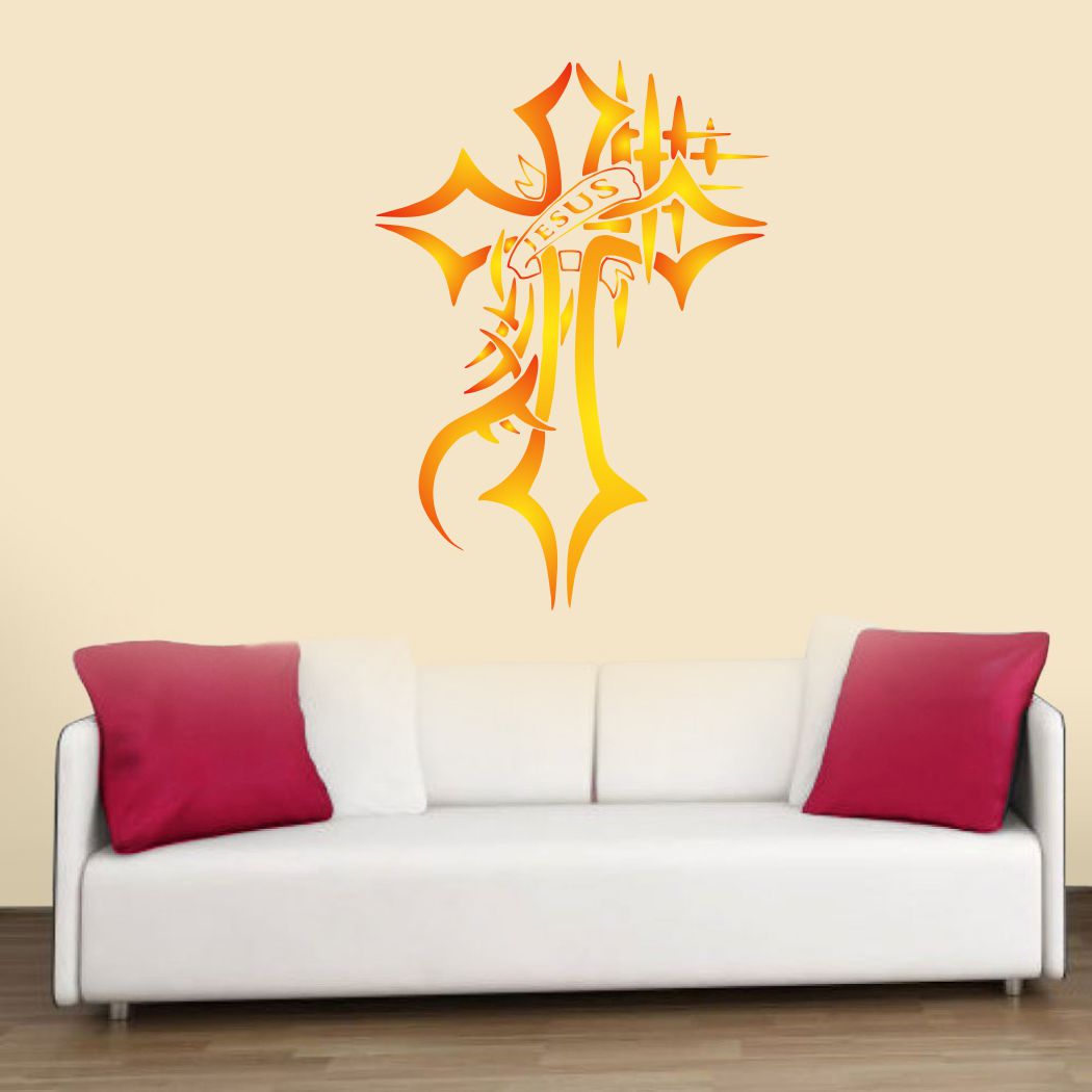 Homexa Decor | Jessus Design Wall Sticker (Size 41 x 56 cm)