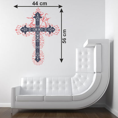 Homexa Decor | Jessus Design Wall Sticker (Size 44 x 56 cm)