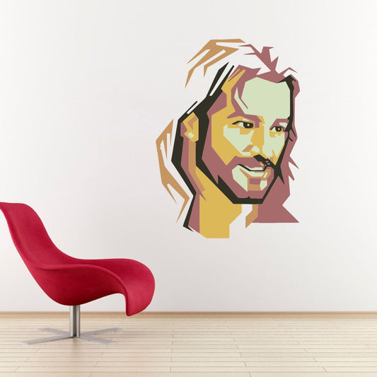 Homexa Decor | Jessus Design Wall Sticker (Size 39 x 54 cm)