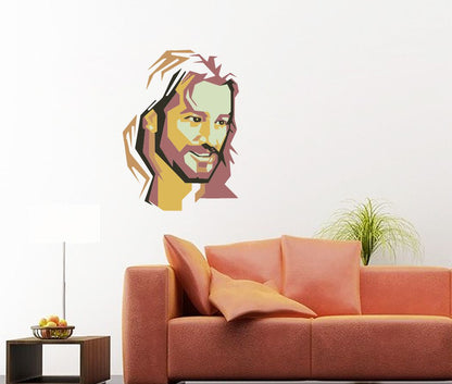 Homexa Decor | Jessus Design Wall Sticker (Size 39 x 54 cm)