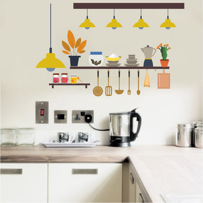 Homexa Decor | Cooking Collection Design Kitchen Sticker (Size 69 x 43 cm)