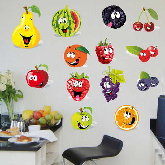 Homexa Decor | More Fruit Design Fridge Sticker (Size 58x45 cm)