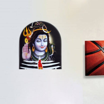 Homexa Decor | Lord Shiva Design Wall Sticker (Size 49x56 cm)