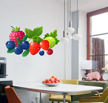 Homexa Decor | Fruit Kitchen Design Wall Sticker (Size 56X32 cm)