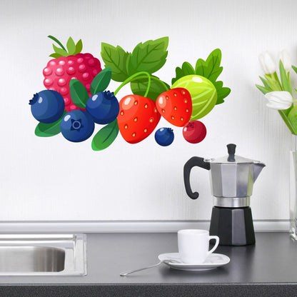 Homexa Decor | Fruit Kitchen Design Wall Sticker (Size 56X32 cm)